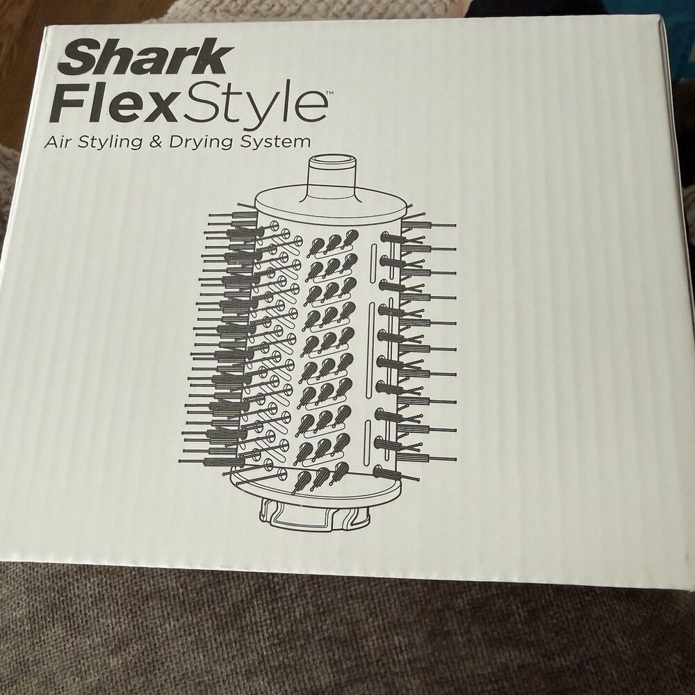 Shark Flex Style Air Styling Drying System Round Brush XSKHD40BA New In Box